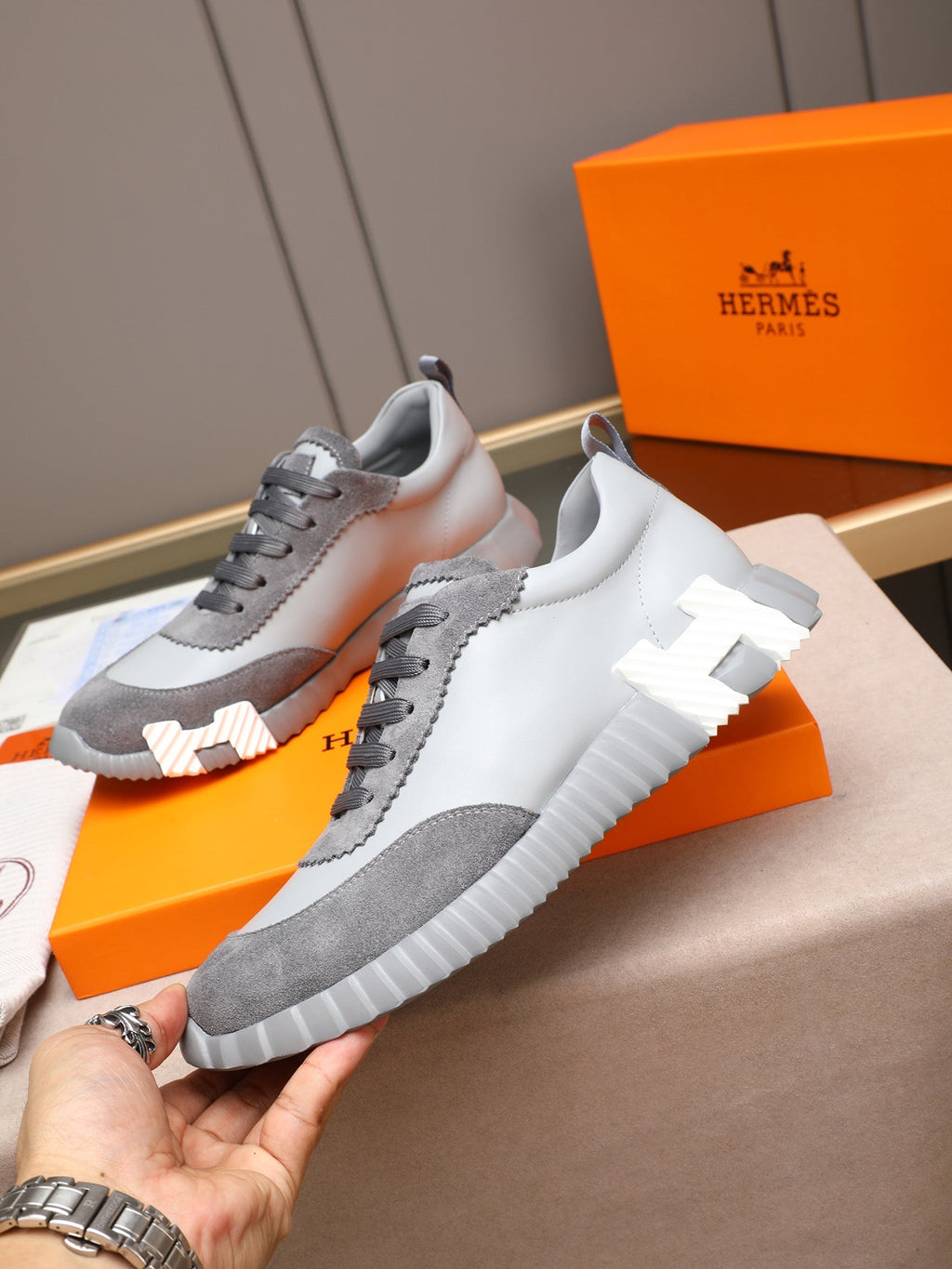 Hermès Bouncing Men's Sport Sneakers