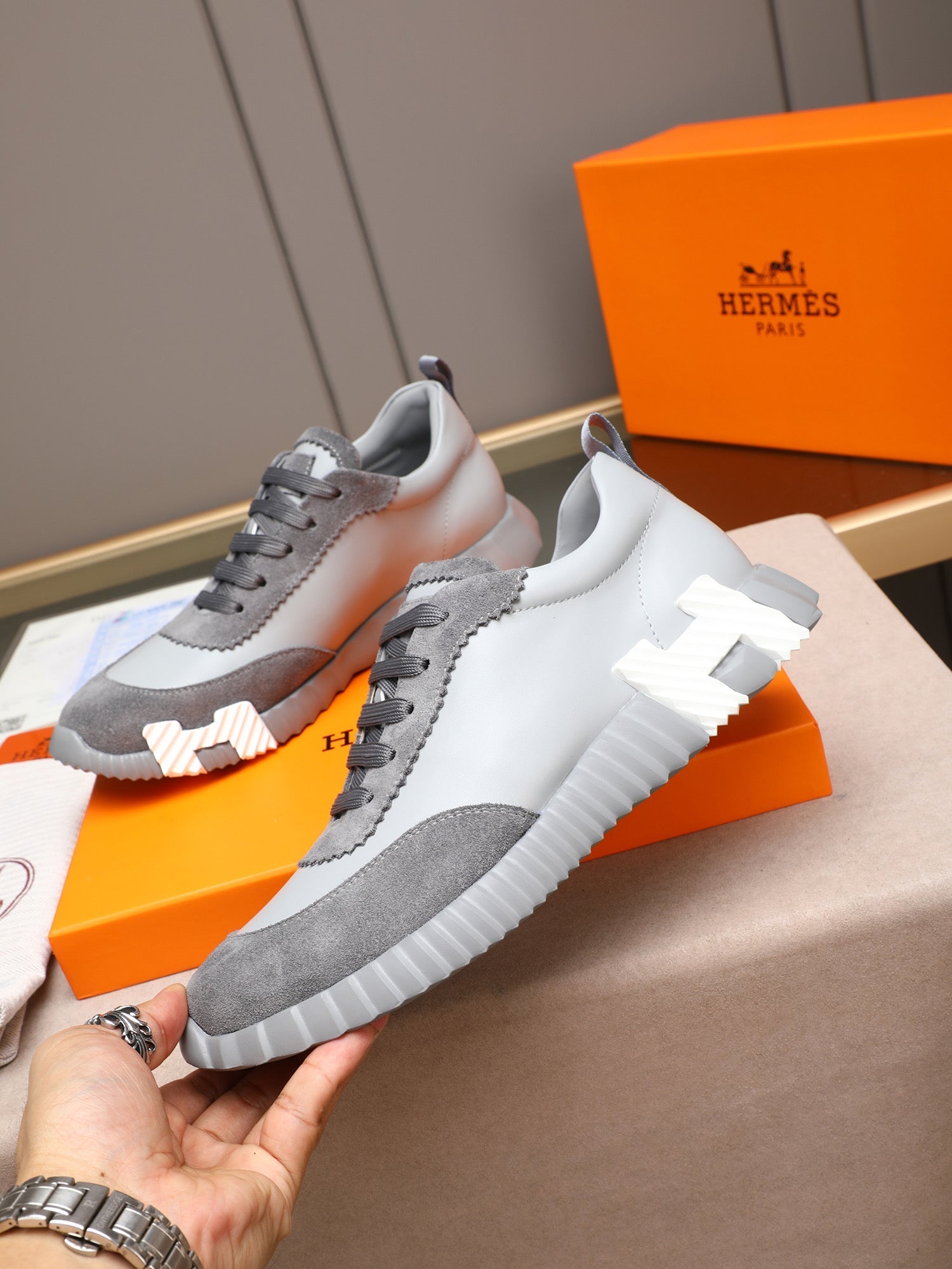 Hermès Bouncing Men's Sport Sneakers