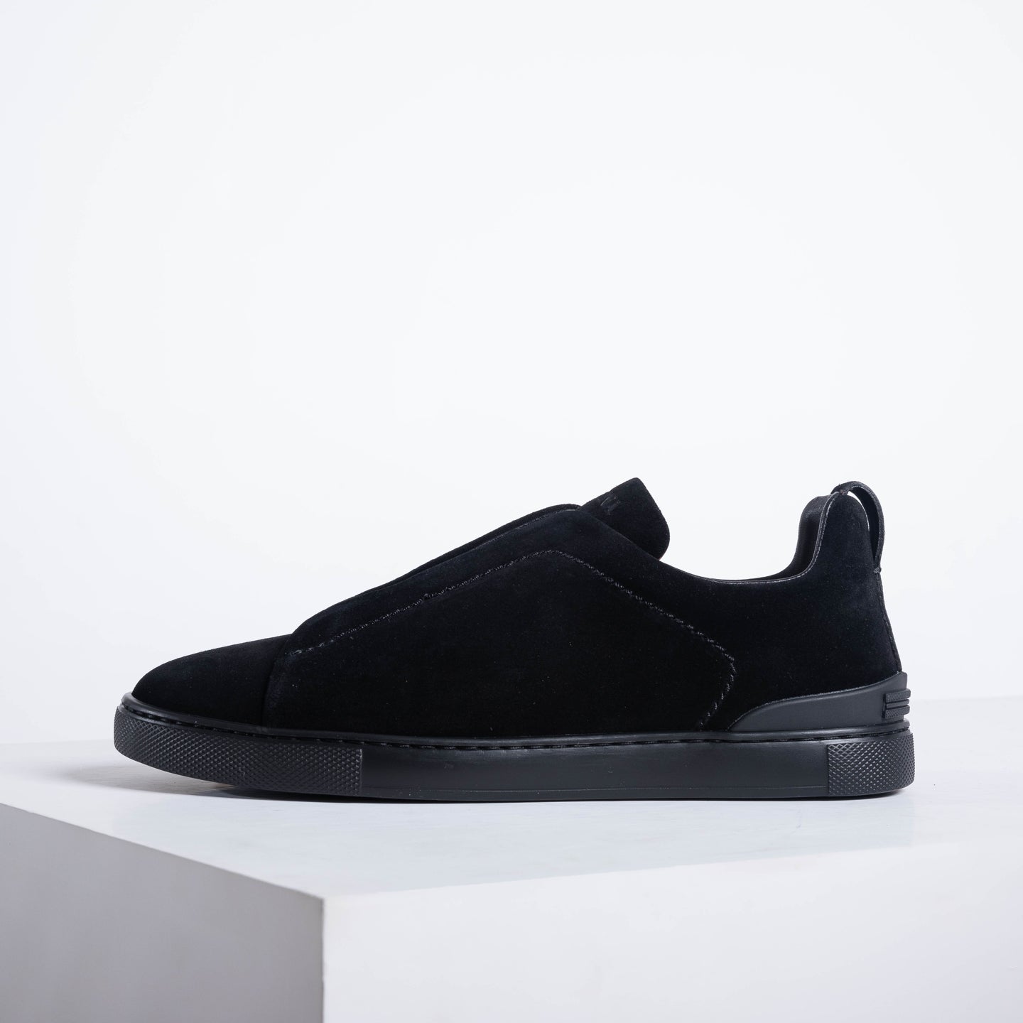 Zegna SECONDSKIN Triple Stitch Low-Top Sneakers