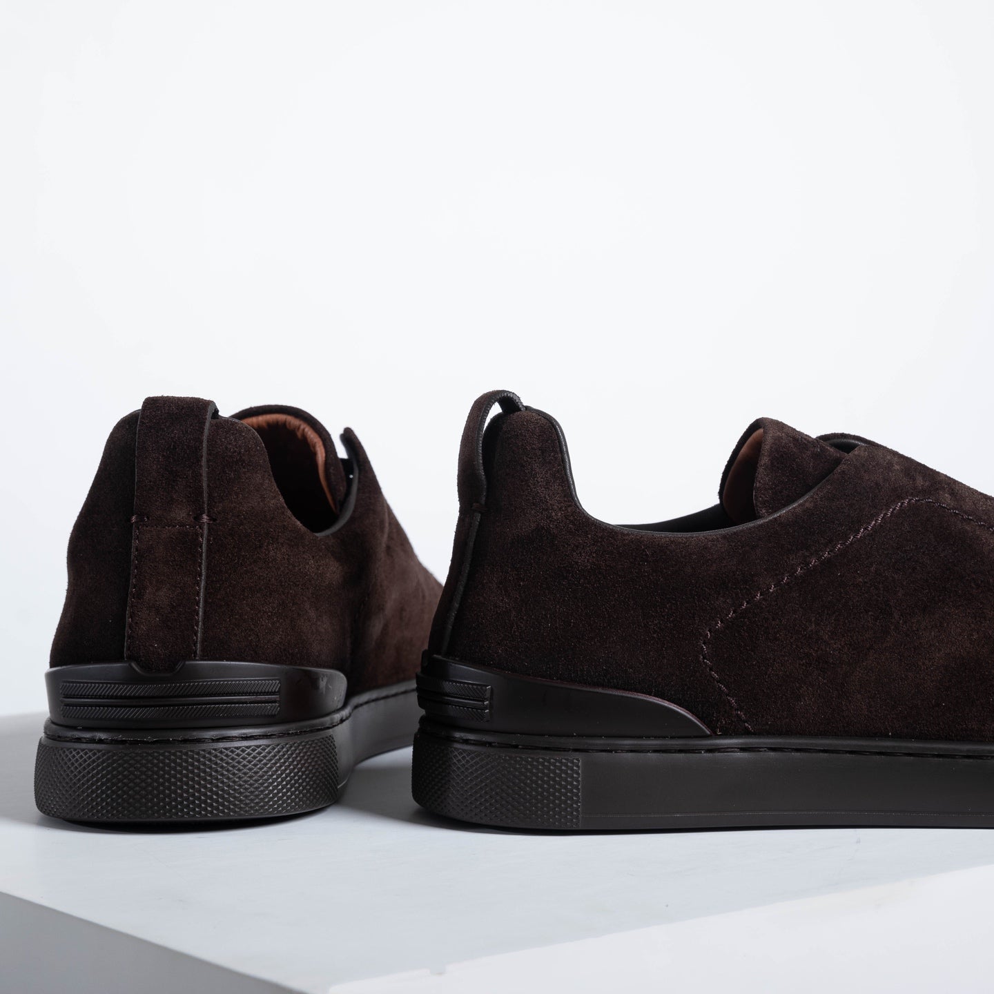Zegna SECONDSKIN Triple Stitch Low-Top Sneakers