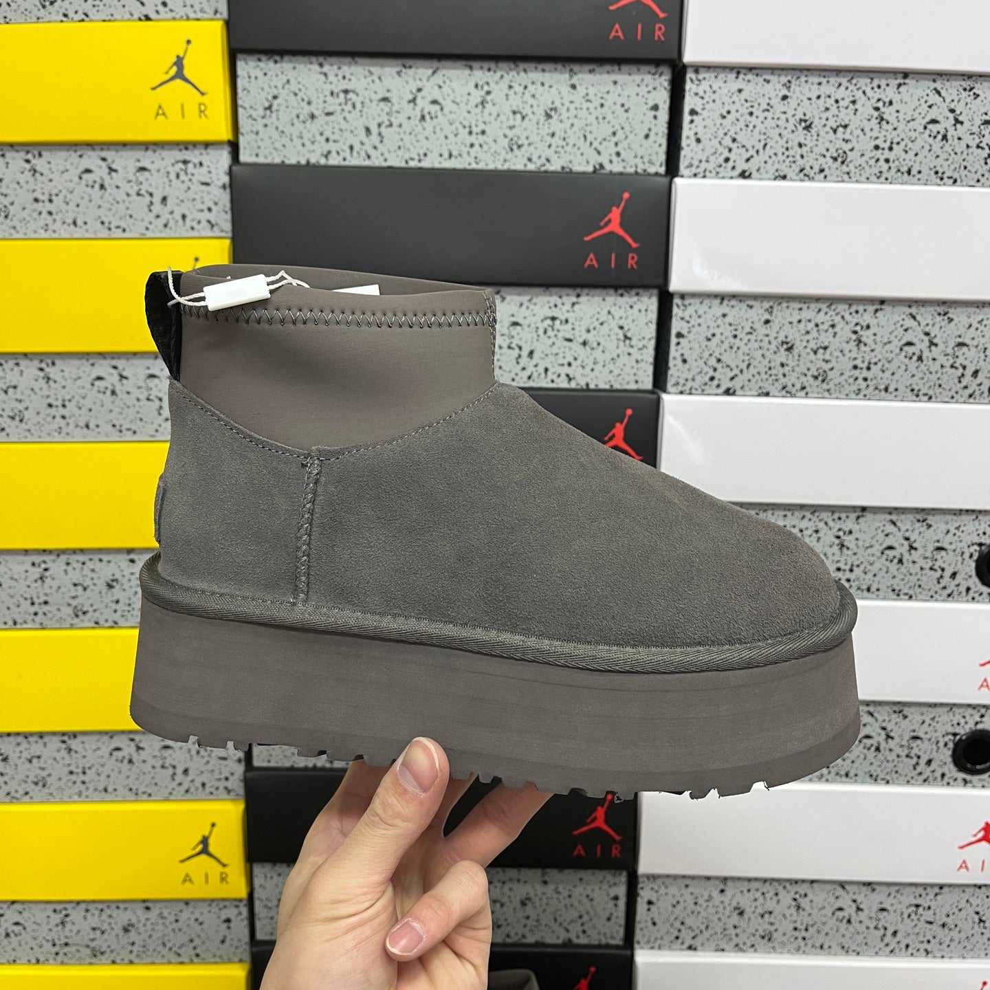 UGG Platform Low-Cut Snow Boots