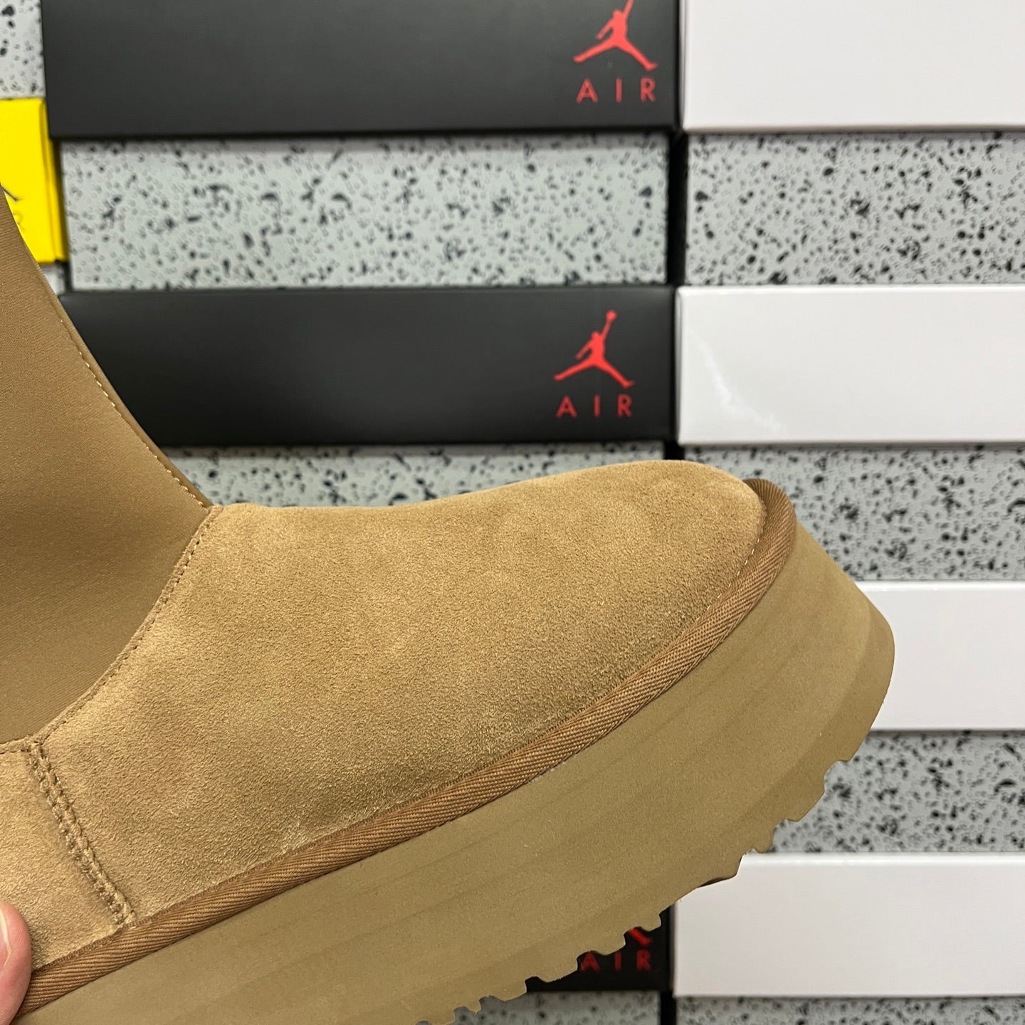 UGG Platform Low-Cut Snow Boots