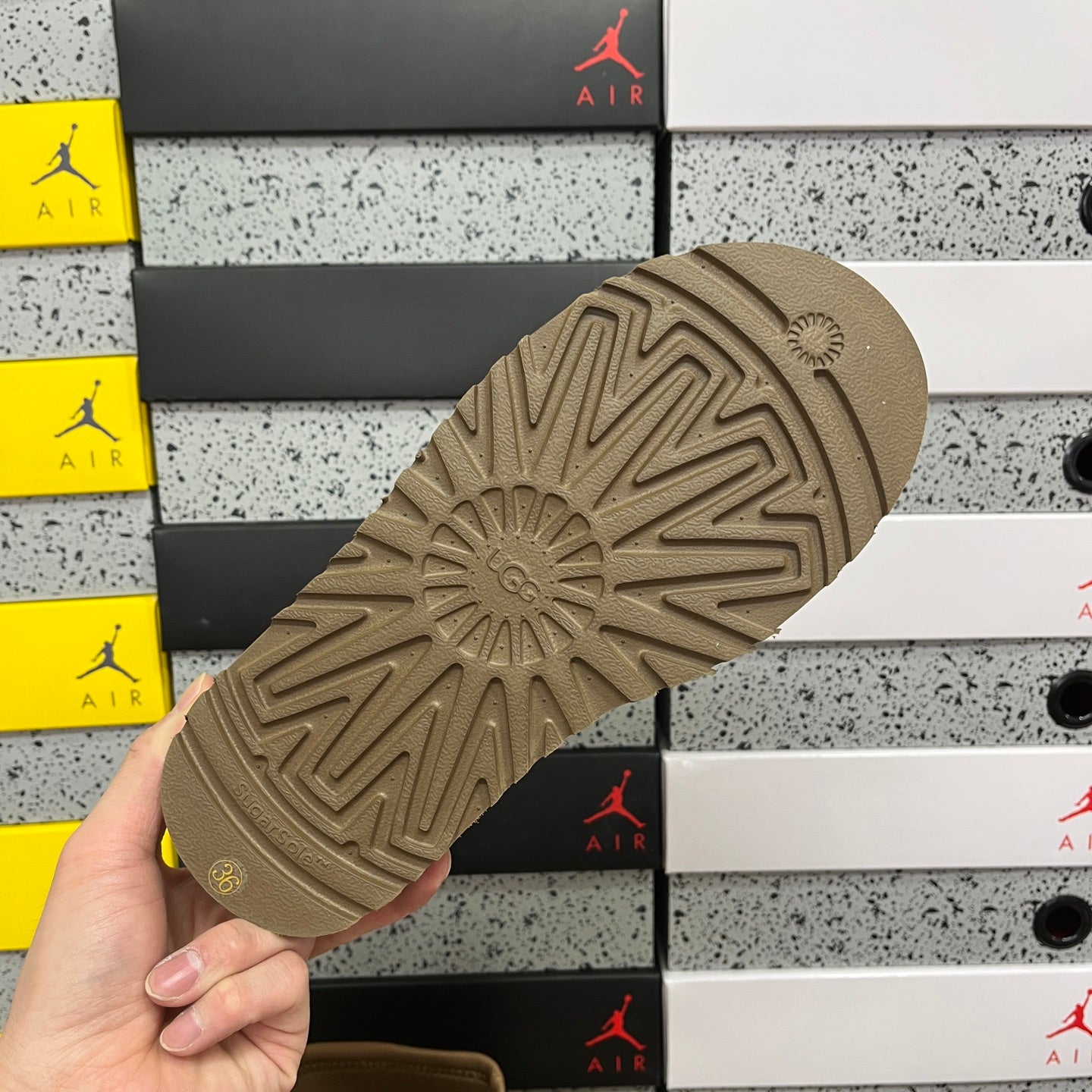 UGG Platform Low-Cut Snow Boots