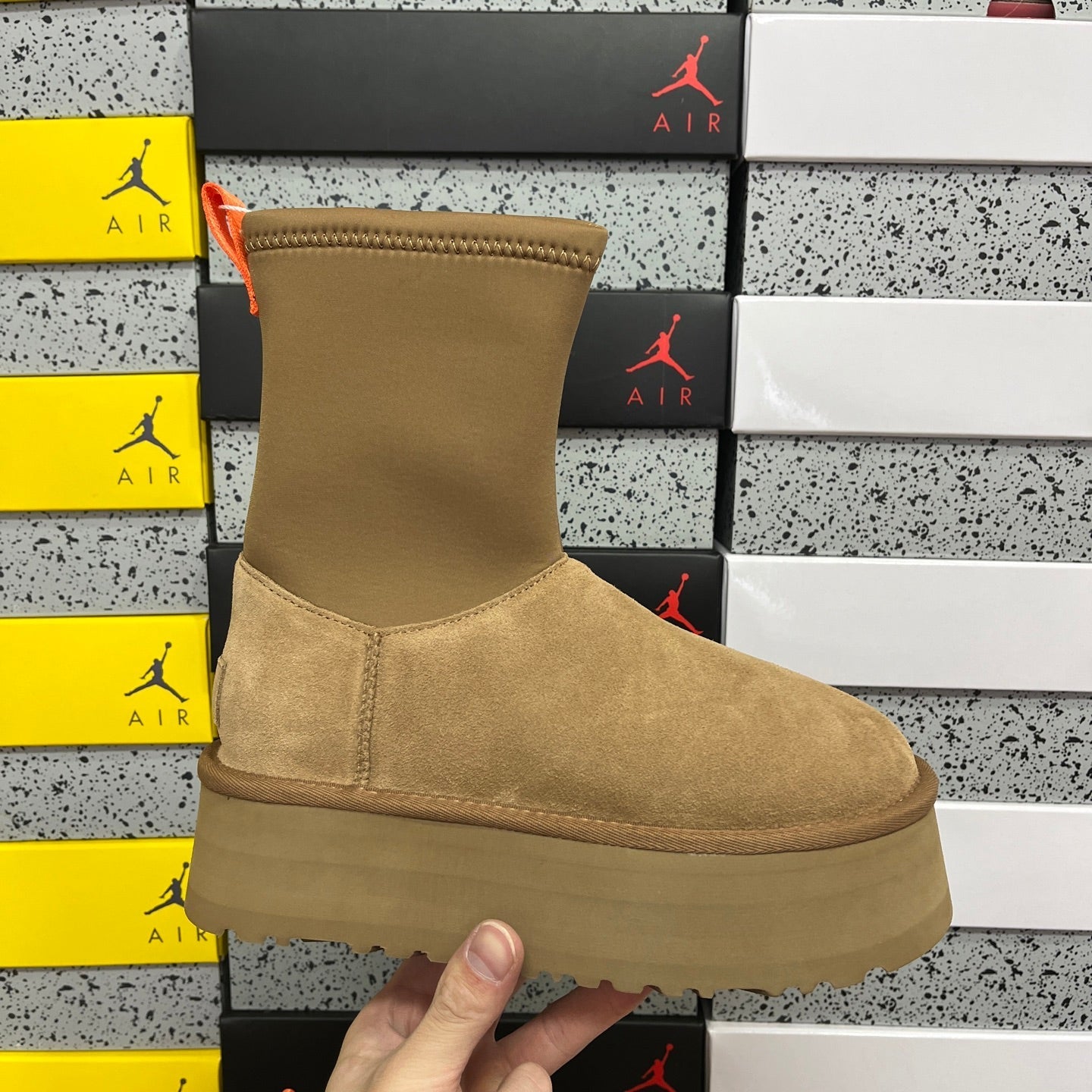 UGG Platform Low-Cut Snow Boots