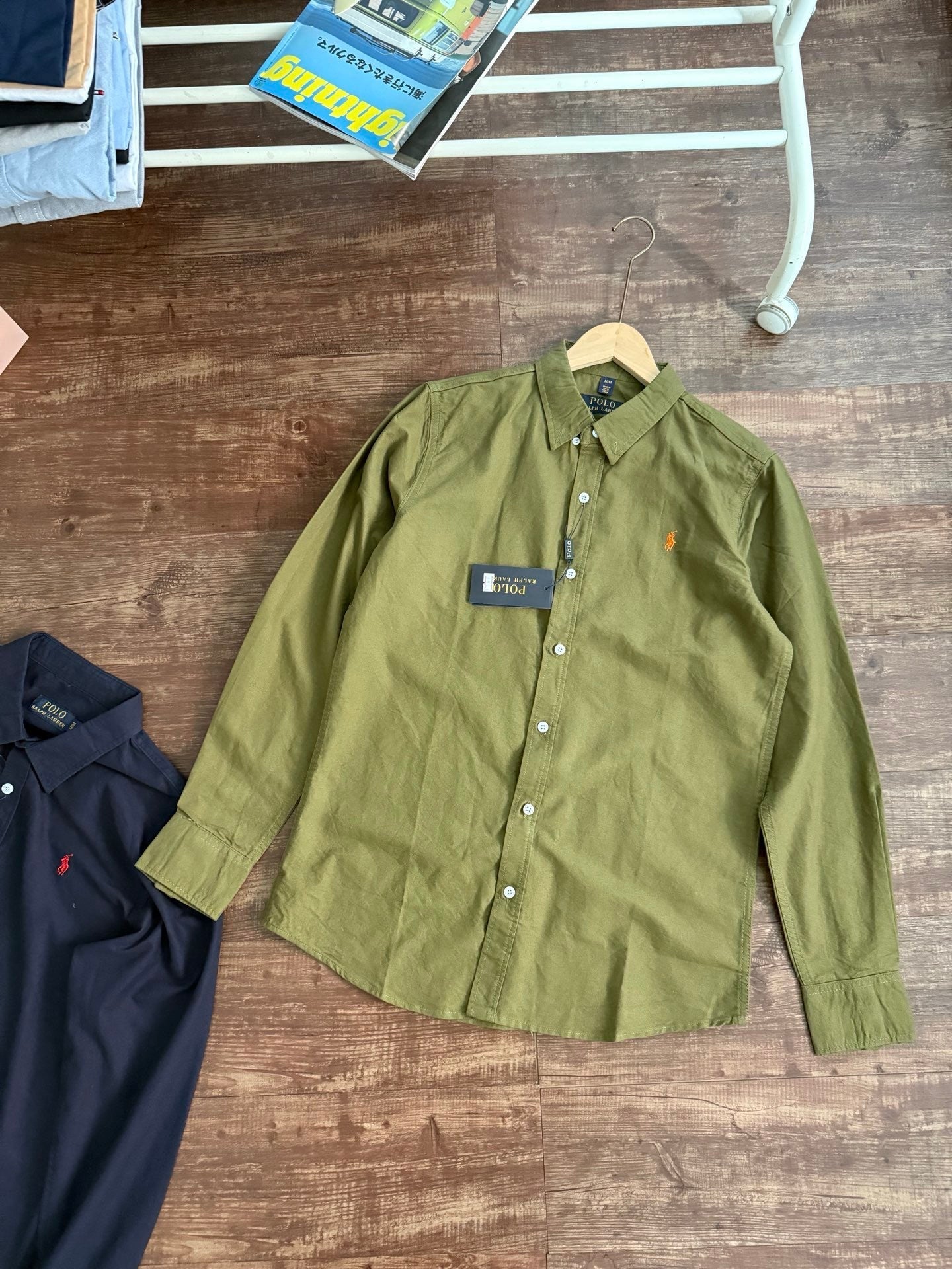 Ralph Lauren Oxford Long-Sleeve Shirt – 2025 Collection