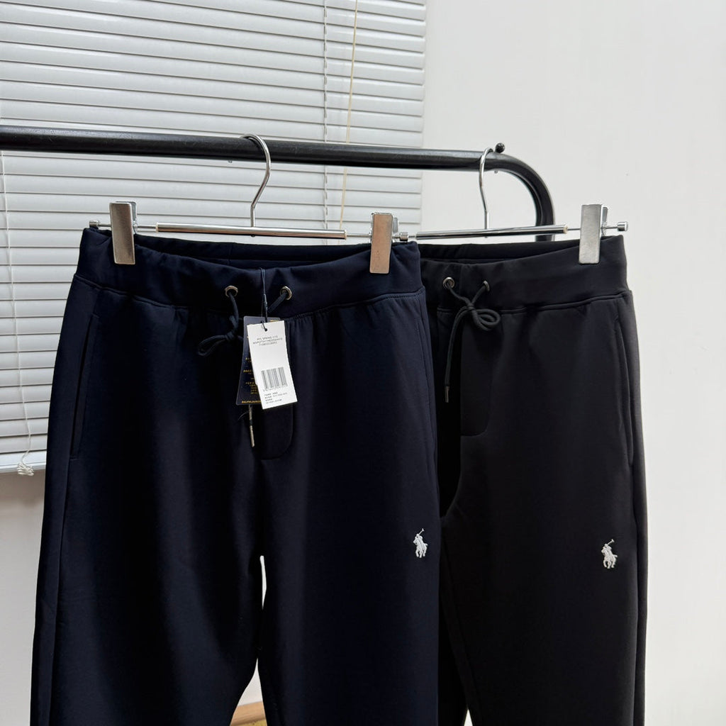 Ralph Lauren Classic Double-Sided Knit Jogger Pants