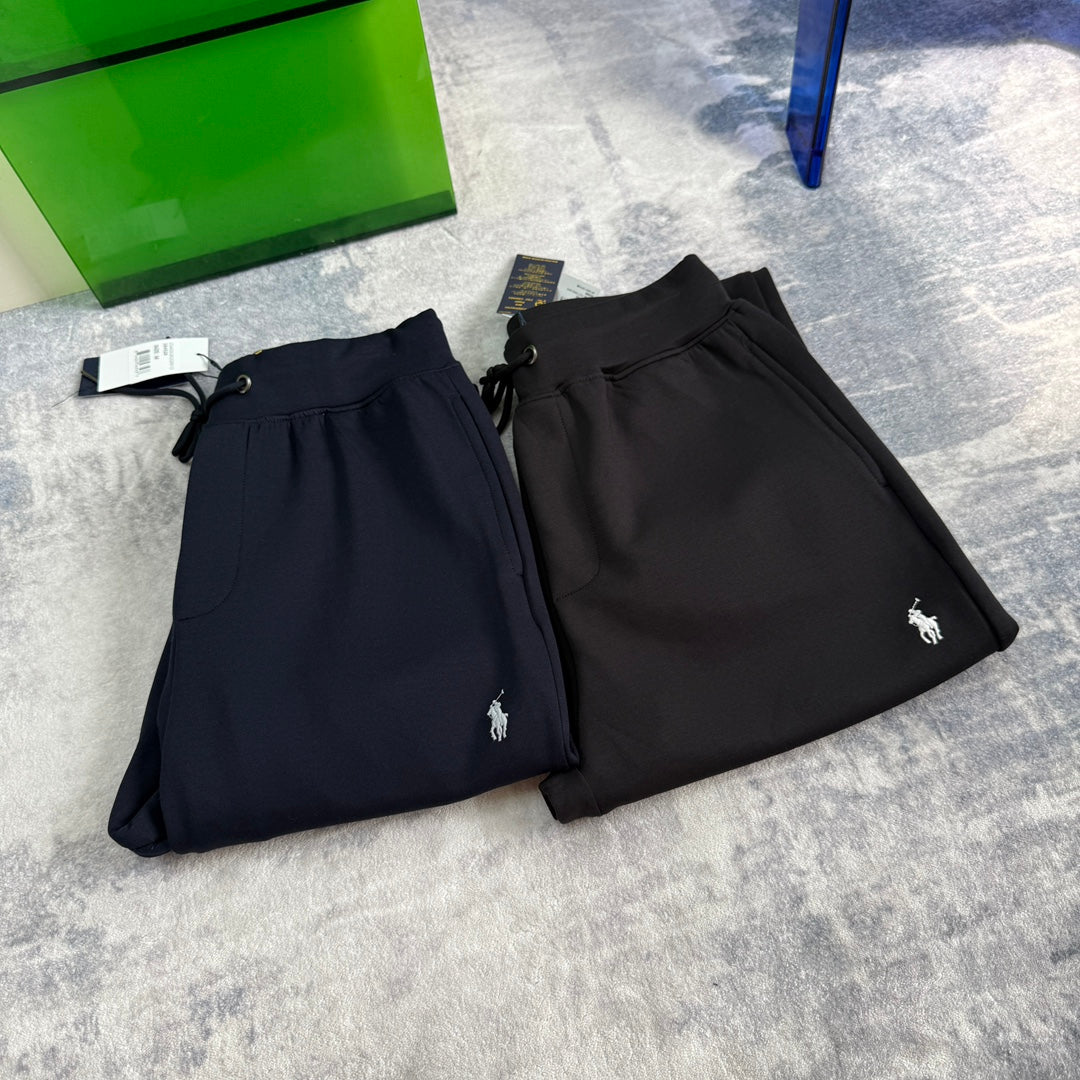 Ralph Lauren Classic Double-Sided Knit Jogger Pants
