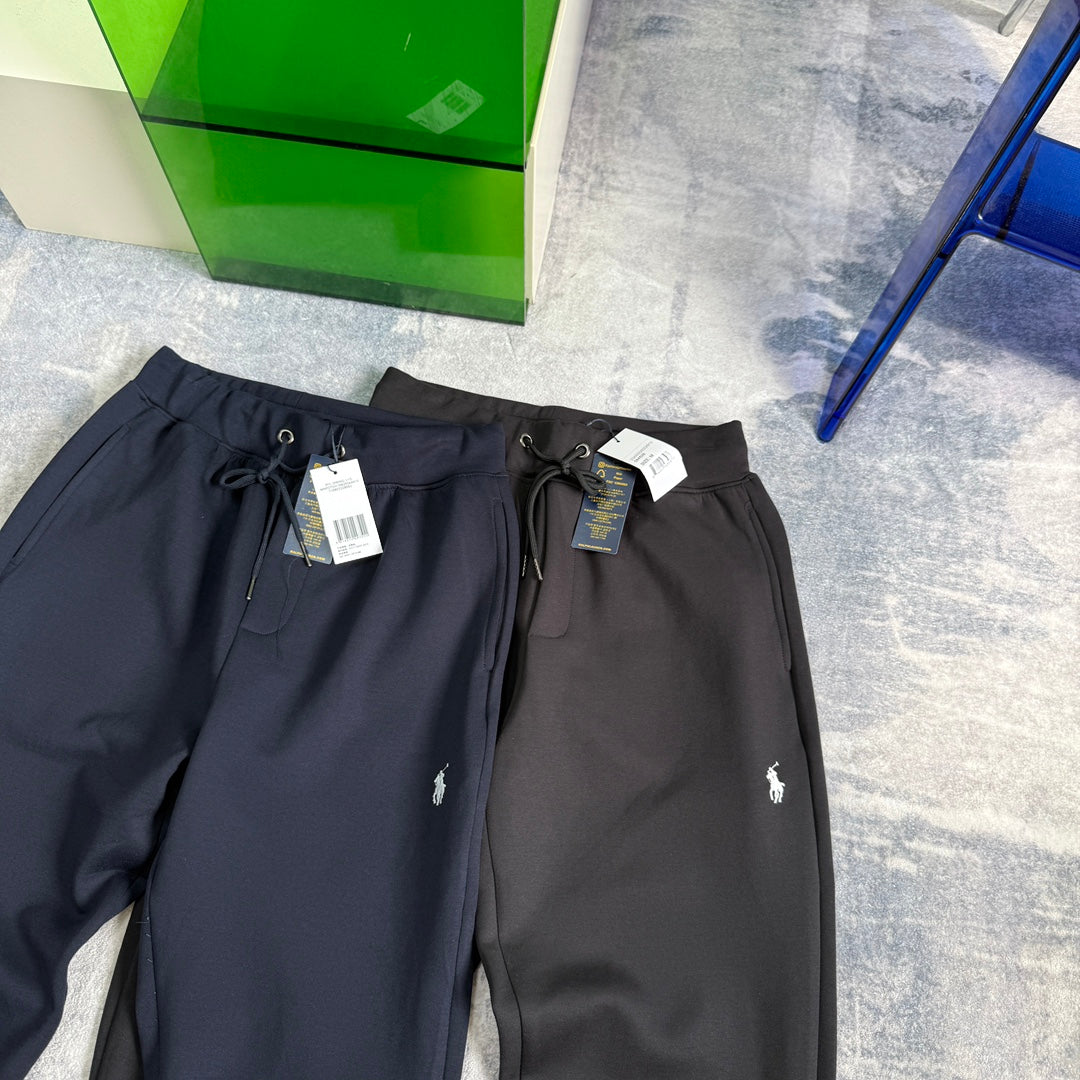 Ralph Lauren Classic Double-Sided Knit Jogger Pants