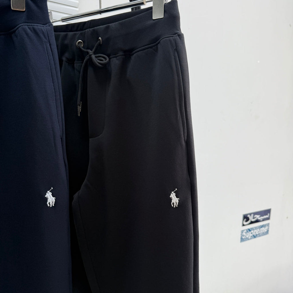 Ralph Lauren Classic Double-Sided Knit Jogger Pants