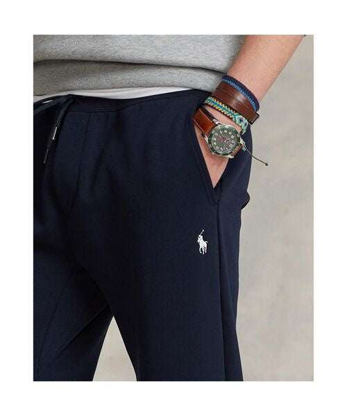 Ralph Lauren Classic Double-Sided Knit Jogger Pants