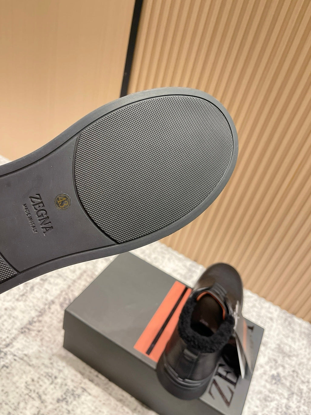 Zegna Triple Stitch High-Top Casual Shoes – 2025SS