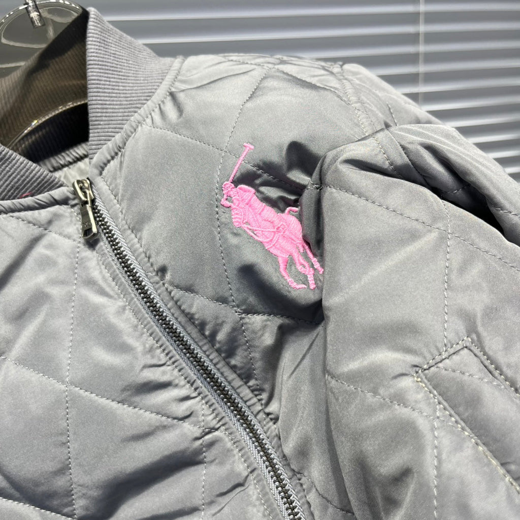 Ralph Lauren Embroidered Pony Puffer Jacket