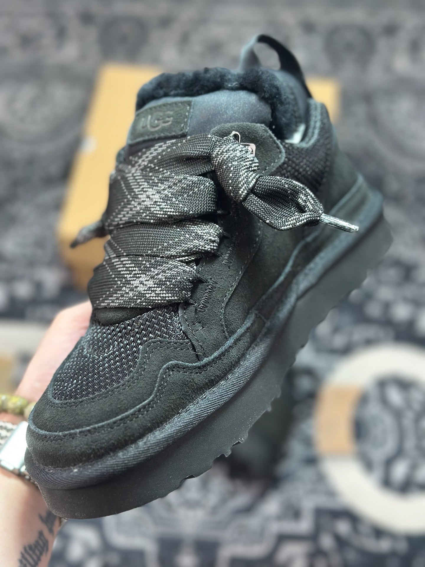 UGG Lowmel Sheepskin Snow Boots