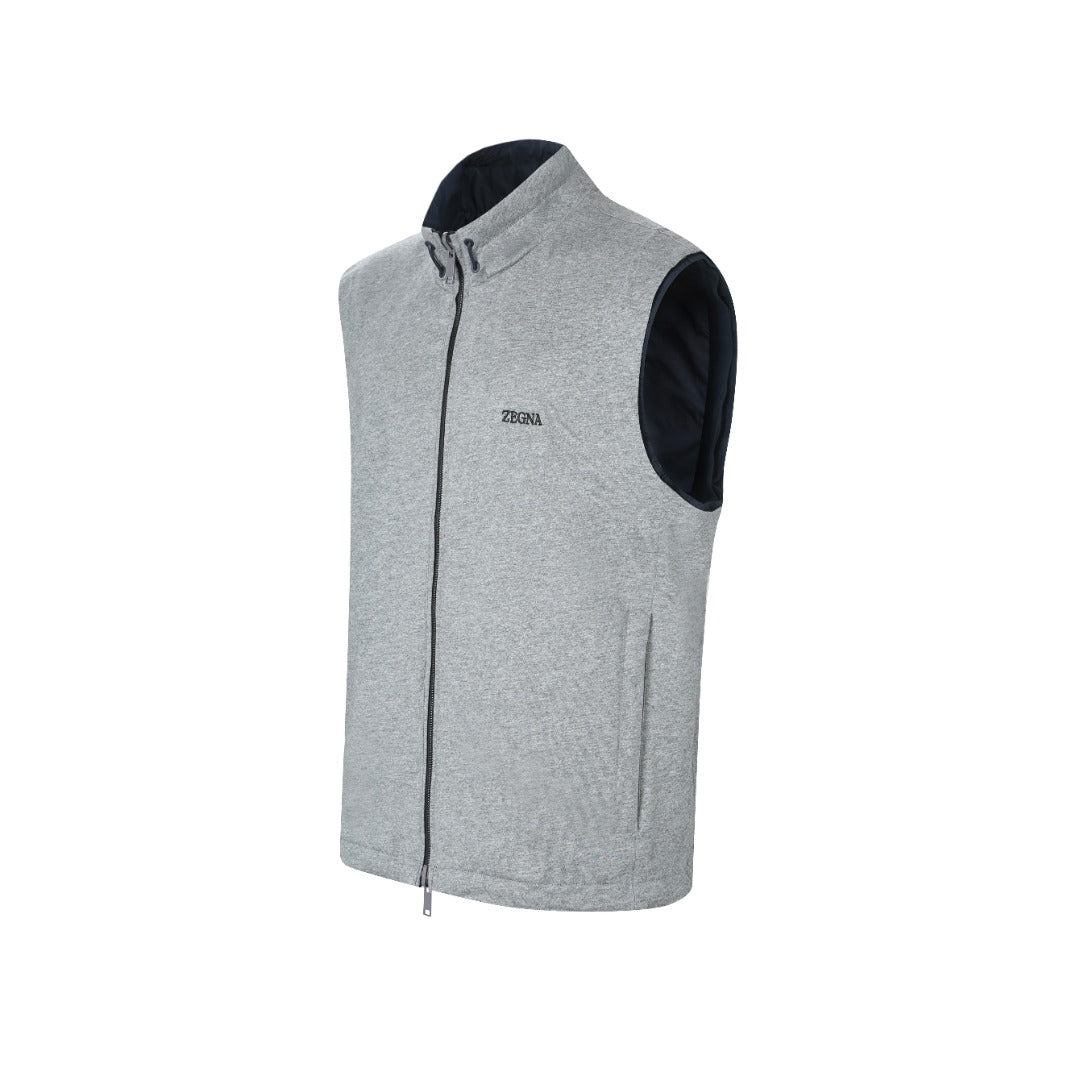 Zegna Microfiber Reversible Brezza Vest
