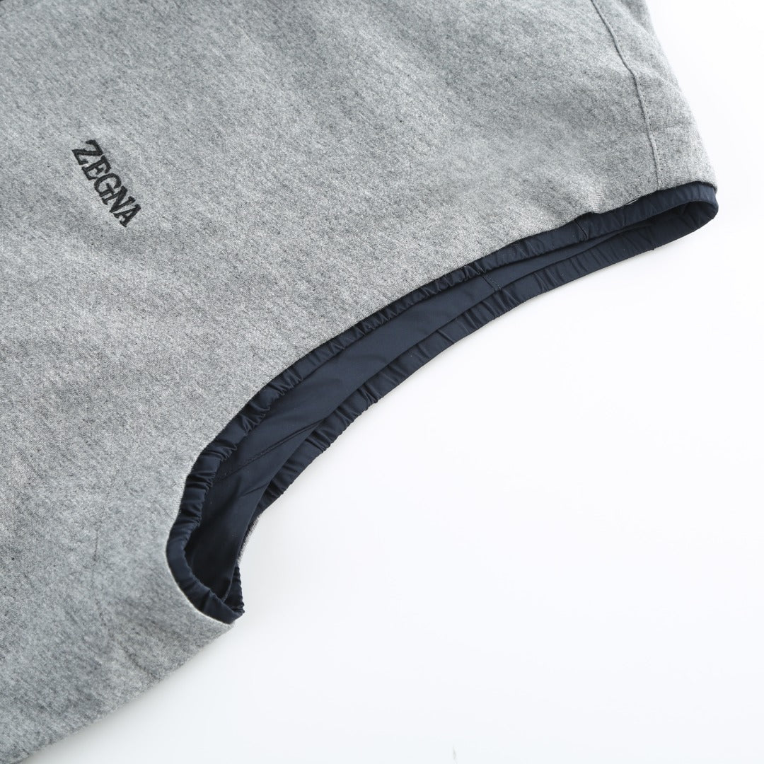 Zegna Microfiber Reversible Brezza Vest