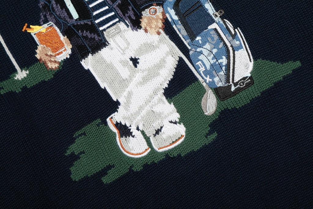 Ralph Lauren Bear Golf Knitted Sweater – Autumn/Winter Collection