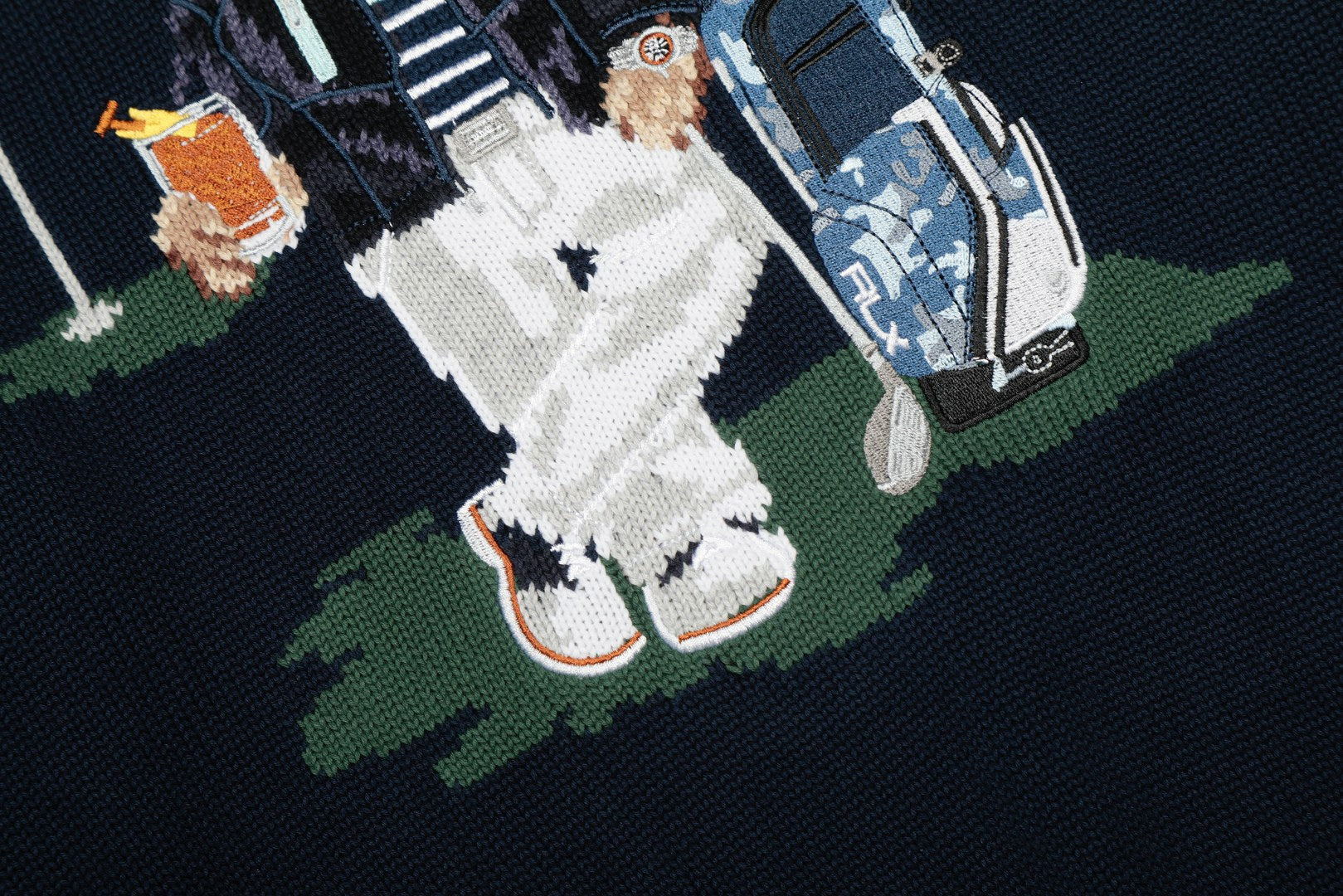 Ralph Lauren Bear Golf Knitted Sweater – Autumn/Winter Collection